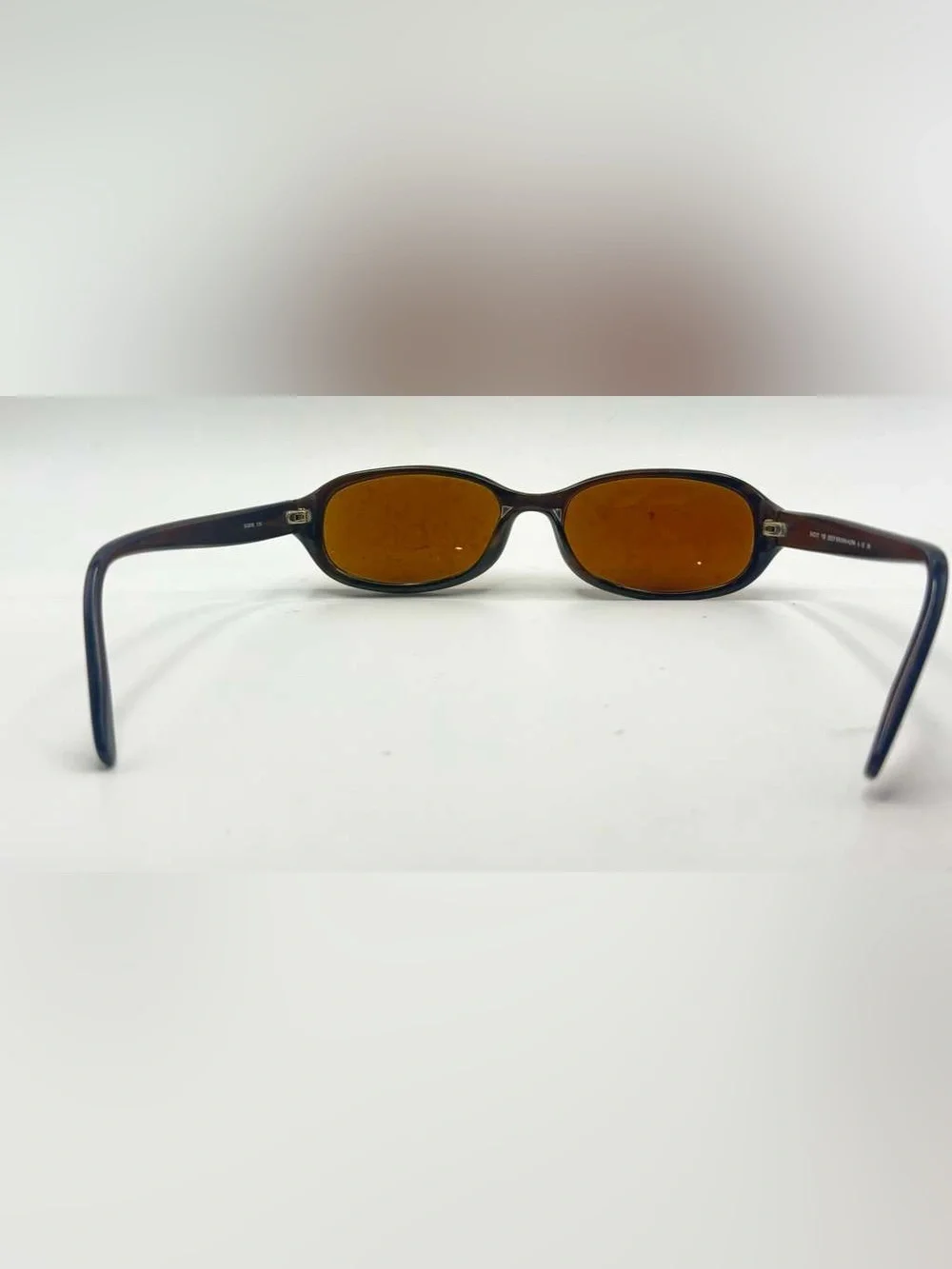 SG806 Black Brown Oval Sunglasses Frames Only